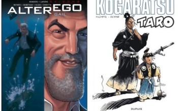 Dupuis : Alter ego saison 2, Atelier Mastodonte T2, Kogaratsu T13 et Rencontre sur la transsaharienne