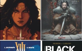 Dargaud : XIII T23, Black Op T8, Le Scorpion T11, Complainte des landes perdues T4 cycle 2