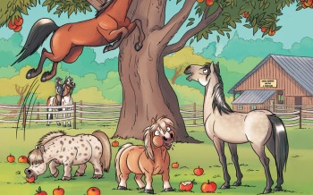 On n’avait rien demandé ! : à cheval !