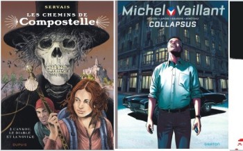 Dupuis : Michel Vaillant T4, Les Chemins de Compostelle T2, Seuls T9