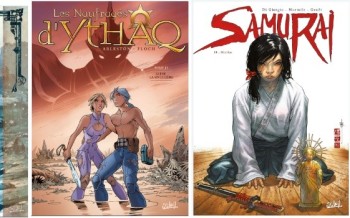 Soleil : Les Maitres inquisiteurs T3, Les Naufragés d’Ythaq T13, Samuraï T10