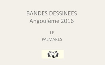 FIBD 2016 : Le Palmarès