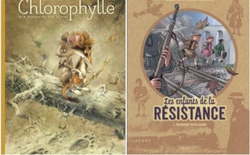 LE LOMBARD : Chlorophylle et le monstre des 3 sources,  Les enfants de la résistance T2