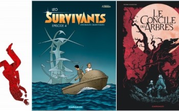 Dargaud : Survivants T4, HSE T3, Le Concile des arbres