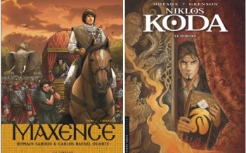 LE LOMBARD : Maxence T2, Niklos Koda T14