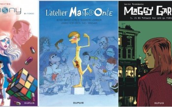 Dupuis : Maggy Garrisson T3, L’atelier mastodonte T4, Harmony T2