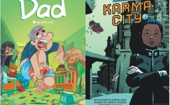 Dupuis : Karma city, Dad T3, Ralph Azham T9, Magic 7