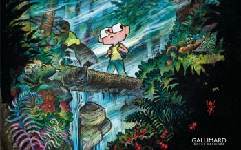 Gallimard : Dans la forêt sombre et mystérieuse