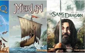 Soleil : Merlin T12, Les naufragés d’Ythaq T14, Prométhée T14, Le sang du dragon T11