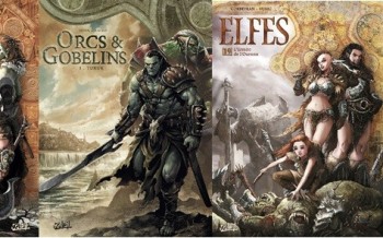 Soleil : Nains T9, Elfes T19, Orcs et Gobelins T1