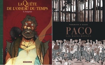 Dargaud : Arthus Trivium T3, Jazz Maynard T6, Paco les mains rouges T2, Avant la quête de l'oiseau du temps