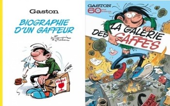 Dupuis : Spirou et Fantasio hors-série T5, La galerie des gaffes, Marsupilami histoires courtes, Gaston biographie d'un gaffeur