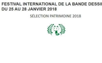 Festival d'Angoulême 2018 : sélection patrimoine