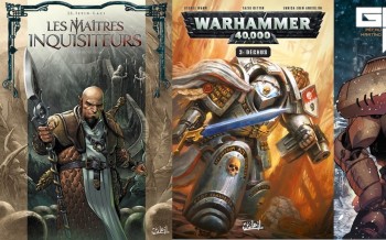 Soleil : Les Maîtres inquisiteurs T9, Warhammer 40000 T3, Ghost war T1