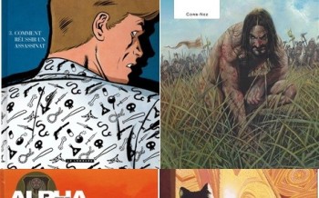 Le Lombard : Ric Hochet T3, Corb-Nez, Alpha (premières armes) T5, Jack Wolfgang T2