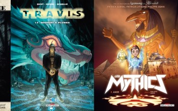 Delcourt : L'homme de l'année T14, Travis T13, Les Mythics T3