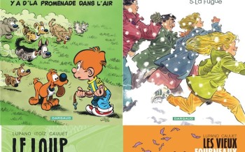 Dargaud : Le loup en slip T3, Les vieux fourneaux T5, Les beaux étés T5, Boule et Bill T39