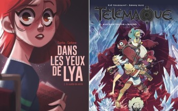 Dupuis : Dans les yeux de Lya T1, Télémaque T2, La véritable histoire vraie T3&4