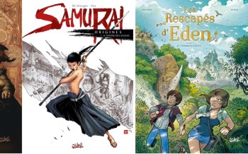Soleil : Les rescapés d'Eden T1, Samuraï origines T2, Nains T14