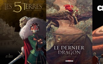 Delcourt : Les 5 Terres T1, Centaurus T5, Le dernier dragon T2