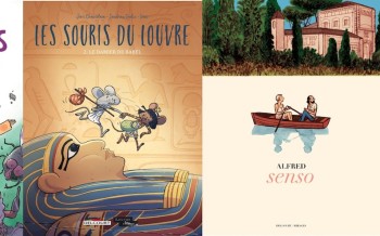 Delcourt : Senso, Les souris du Louvre T2, Tu mourras moins bête ... T5