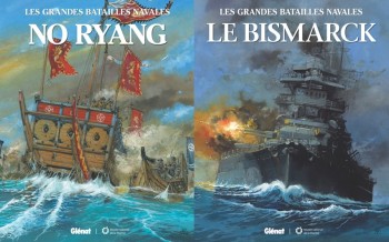 Glénat : Les grandes batailles navales - Le Bismarck et No Ryang
