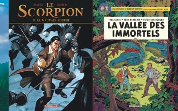 Dargaud : XIII T26, Blake et Mortimer T26, Le Scorpion T12
