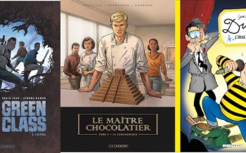 Le Lombard : Ducobu T25, Green class T2, Le maître chocolatier T2, Jakob Kayne T2