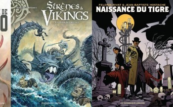 Les Humanoïdes Associés : Le masque de Fudo, T4 Sirènes et Vikings T1, Naissance du tigre