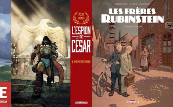 Delcourt : Les frères Rubinstein T1, L'espion de César T1, Indochine T1