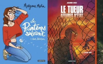 Casterman : Le printemps suivant T1, Le Tueur-affaires d'état T2, New Cherbourg stories T2