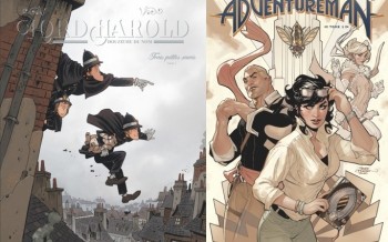 Glénat : Adventureman T1, Les enquêtes de Lord Harold T2