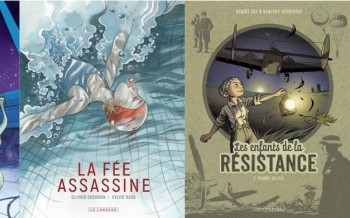 Le Lombard : La fée assassine, Hercule agent intergalactique T2, Les enfants de la Résistance T7