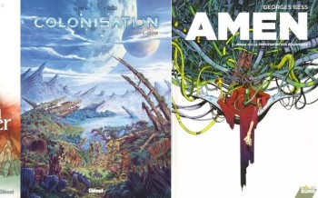Glénat : Colonisation T5, John Tanner T2, Amen T1