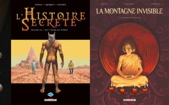 Delcourt : Europa T1, L'Histoire secrète T36, La montagne invisible T2
