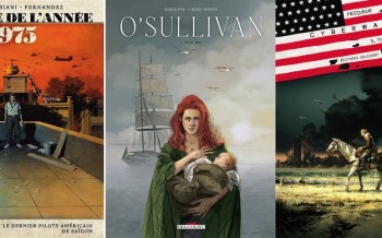 Delcourt : O'Sullivan T1, L'Homme de l'année T17, Cyberwar T3