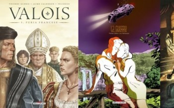 Delcourt : La guerre, L'espion de César T2, Valois T3