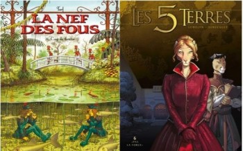 Delcourt : Les 5 Terres T6, La nef des fous T11