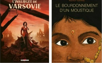 De l'Inde à Varsovie, chez Delcourt