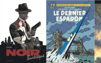 Dargaud : Noir brurlesque, Blake & Mortimer T28, La complainte des landes perdues T1(cycle4)