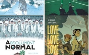 Dupuis : Le roi Louve T1, Love love love T2, Mort et déterré T3, Absolument normal T3