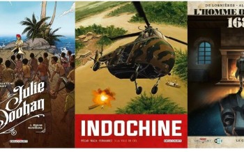 Delcourt : Julie Doohan T3, Indochine T3, L'homme de l'année 1687