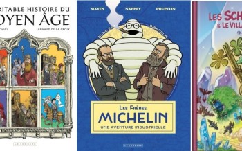 Le Lombard : La véritable histoire du Moyen-âge, Les Schtroumpfs et le village des filles T5, Les frères Michelin