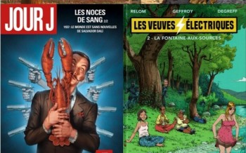 Delcourt : Les Veuves électriques T2, Jour J T47, L'impudence des chiens, Marshal Bass T8