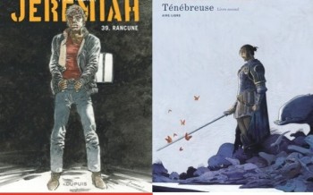 Dupuis, Jérémiah T39, Le fil de l'Histoire, Ténébreuse T2, Michel Vaillant Légendes