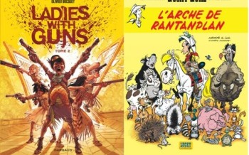 Dargaud : Ladies with guns T2, Lucky Luke T10