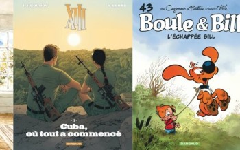 Dargaud : Pico Bogue T14, XIII T28, Boule & Bill T43