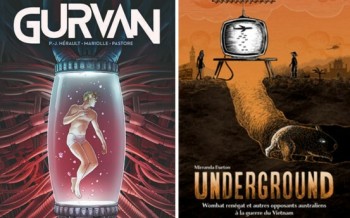Underground publié par la Boîte à Bulles et Gurvan chez les humanoïdes 