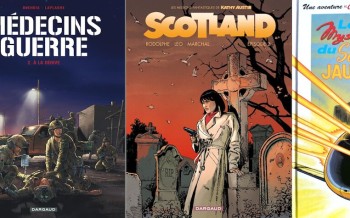 Dargaud : Médecins de guerre T2, Scotland T2, Tanguy et Laverdure "classic" T5