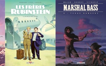Delcourt : Marée blanche, Les Frères Rubinstein T5, Marshal Bass T9